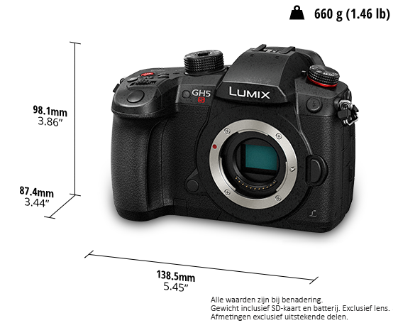 LUMIX DC-GH5S Vlogcamera