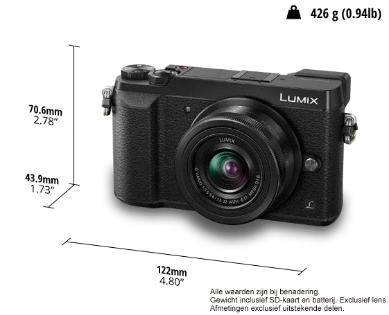 LUMIX DMC-GX80K Systeemcamera