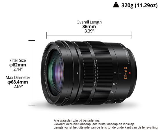 H-ES12060 Standaardzoomlens