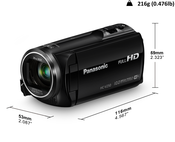 Camcorder HC-V250EG