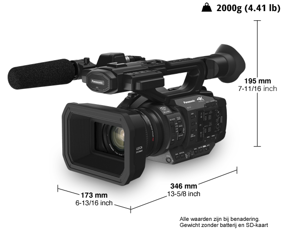 HC-X1 4K professionele camcorder