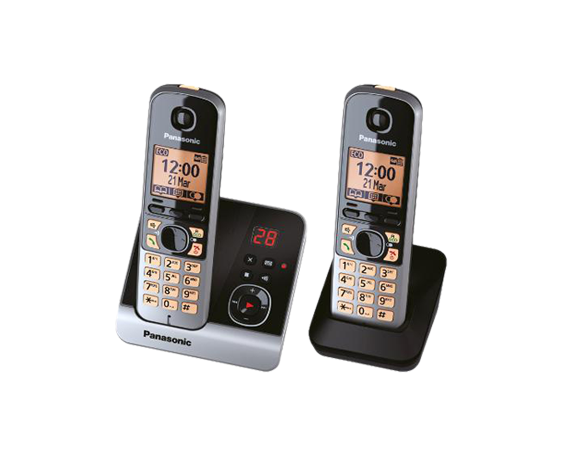 KX-TG6722NLB DECT Telefoon incl. antwoordapparaat