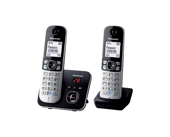 KX-TG6822NLB Digitale draadloze DECT-telefoon