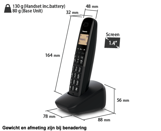 Telefoon KX-TGB610NL