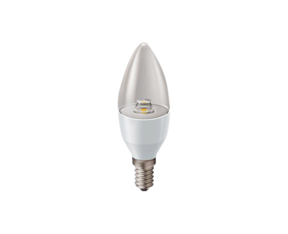 LDAHV4L27CE14D LED Lamp, Kaarsmodel Dimbaar
