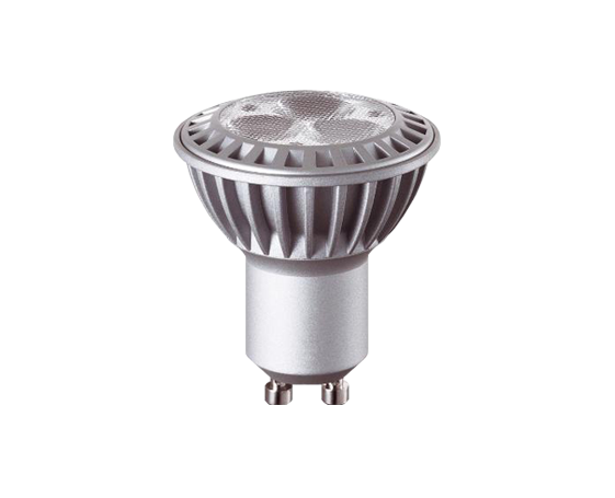 LDRHV4L27WG10 Professionele LED GU10 220V 4.3W=35W 250lm 36D 2700K 40H