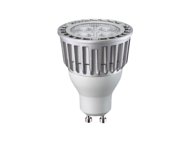 Foto van LDRHV7L27WG10D Professionele LED GU10 220V 6W=50W 355lm DIM 36D 2700K 25H
