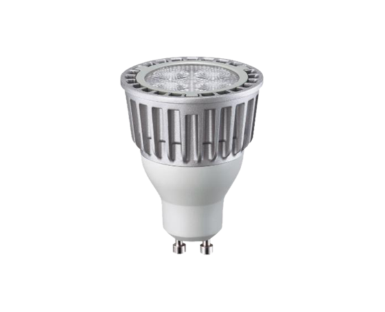 LDRHV7L27WG10D Professionele LED GU10 220V 6W=50W 355lm DIM 36D 2700K 25H
