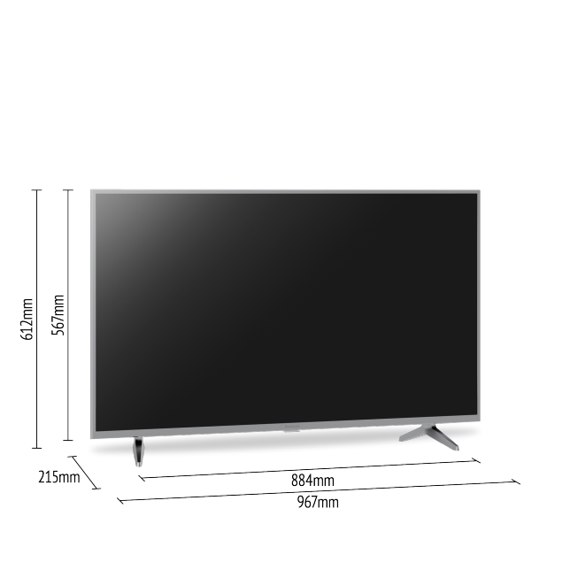 Foto van TX-43MSW504S 43 inch, led, Full HD Smart TV