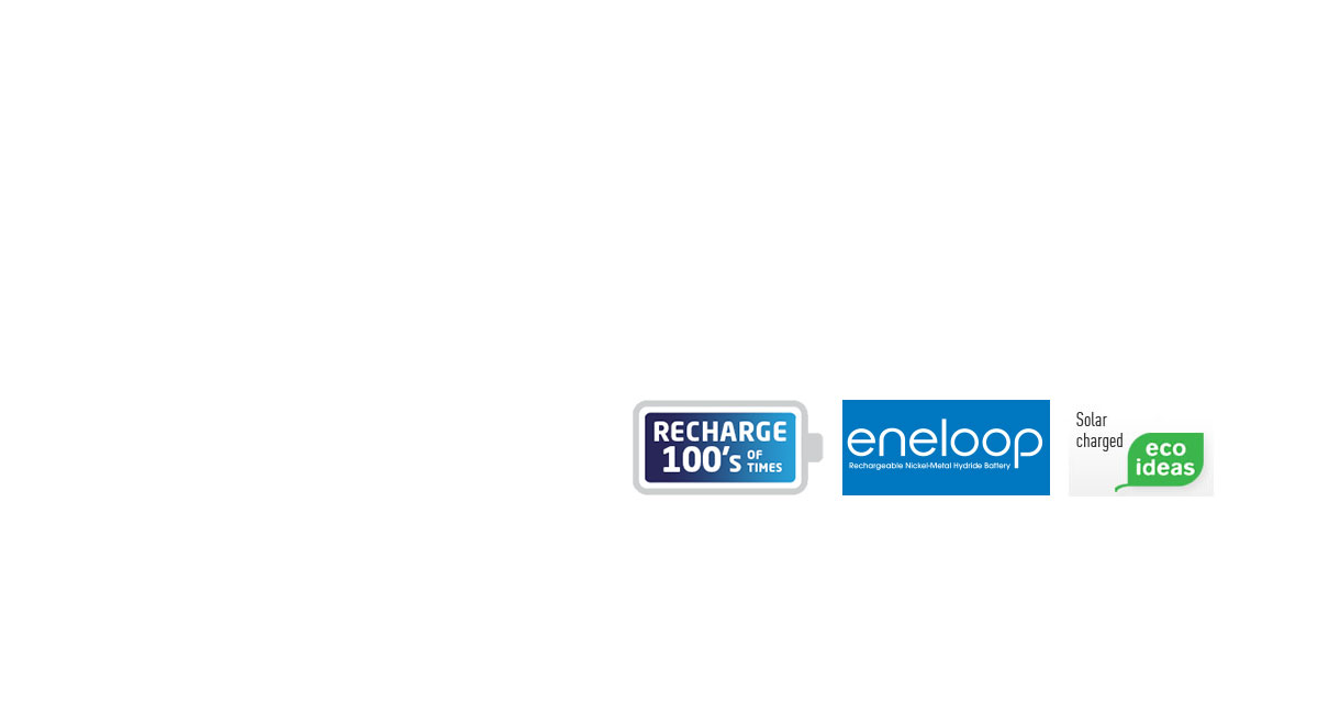 eneloop batteries are perfect for high drain devices