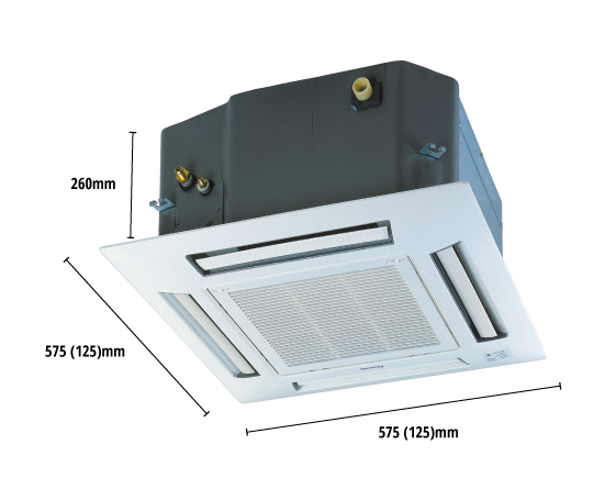 2.5kW Inverter Mini Cassette (4 Way) Air Conditioner