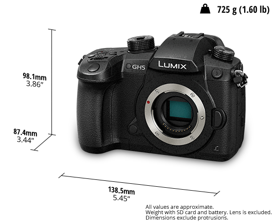 LUMIX Digital Single Lens Mirrorless Camera DC-GH5