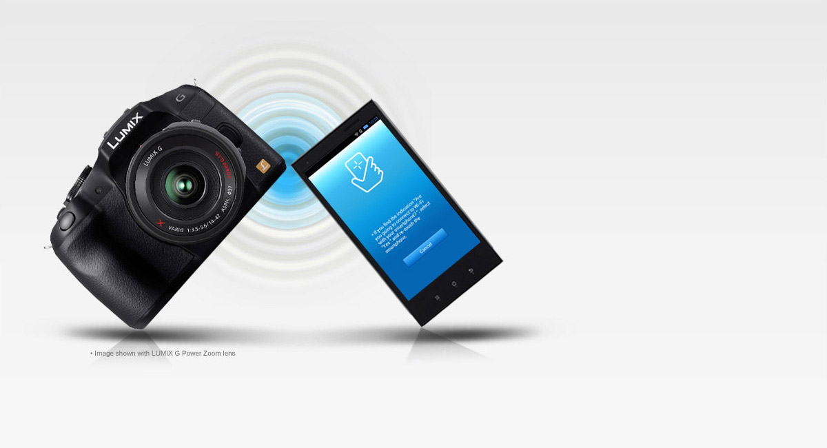 One-Touch Connection and Picture Sharing with NFC