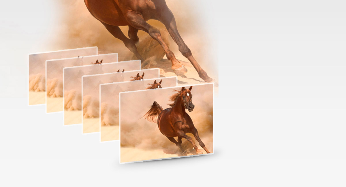 6 fps Burst Shooting
with Full Resolution