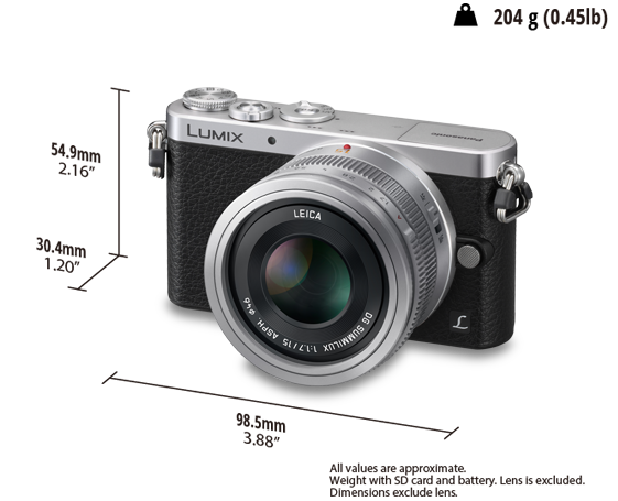 LUMIX Digital Single Lens Mirrorless Camera DMC-GM1L