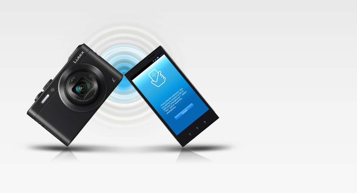 One-Touch Connection and Picture Sharing with NFC
