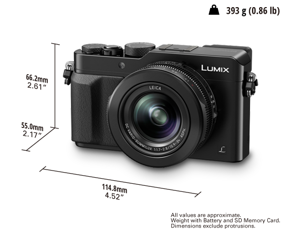 Lumix Digital Camera DMC-LX100GN Advanced Creative