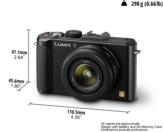 LUMIX Digital Camera DMC-LX7GN-K