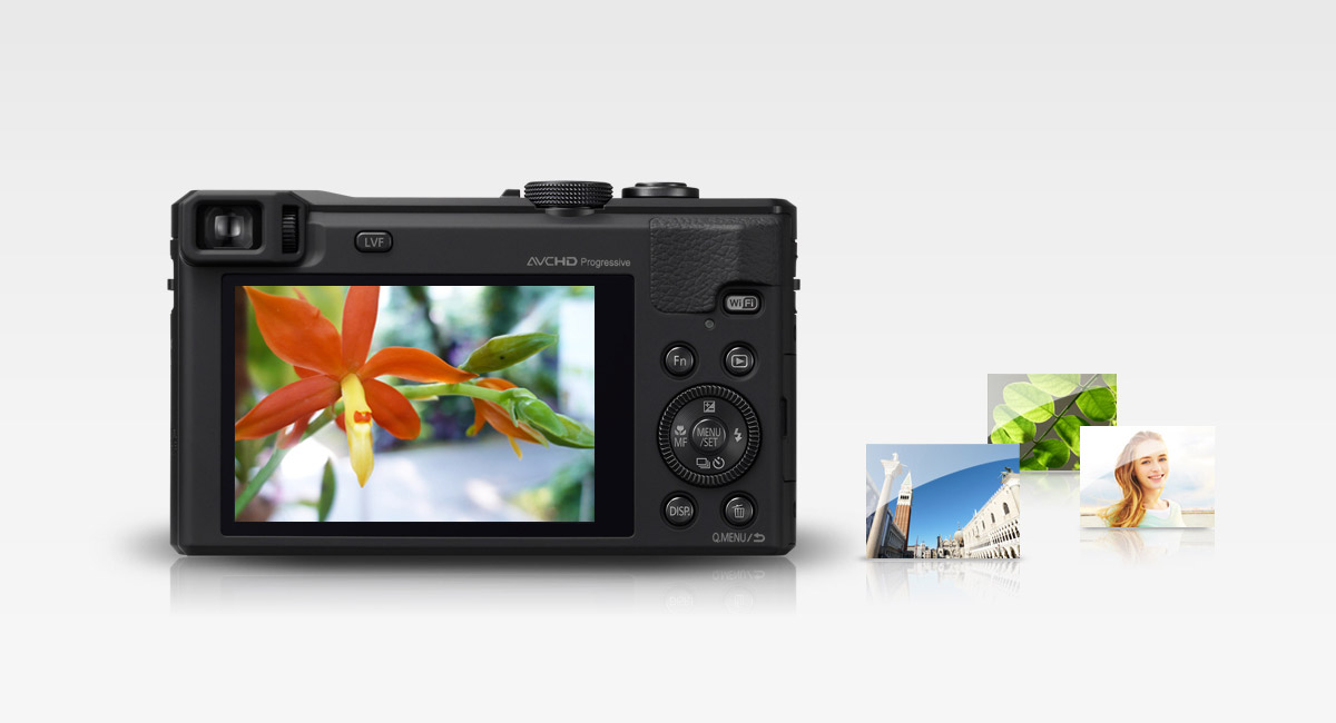 3.0-inch 920k-dot Monitor