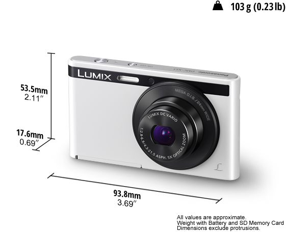 LUMIX Digital Camera DMC-XS1GN