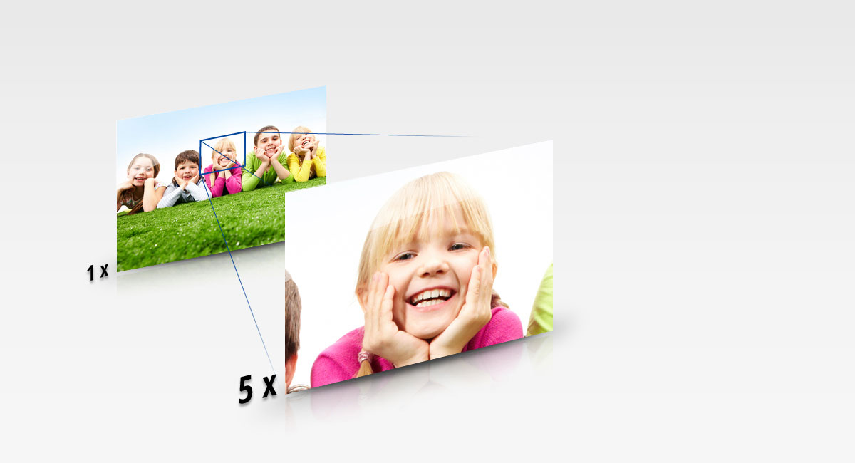 5x Optical Zoom
with 24mm Ultra
Wide-angle Lens