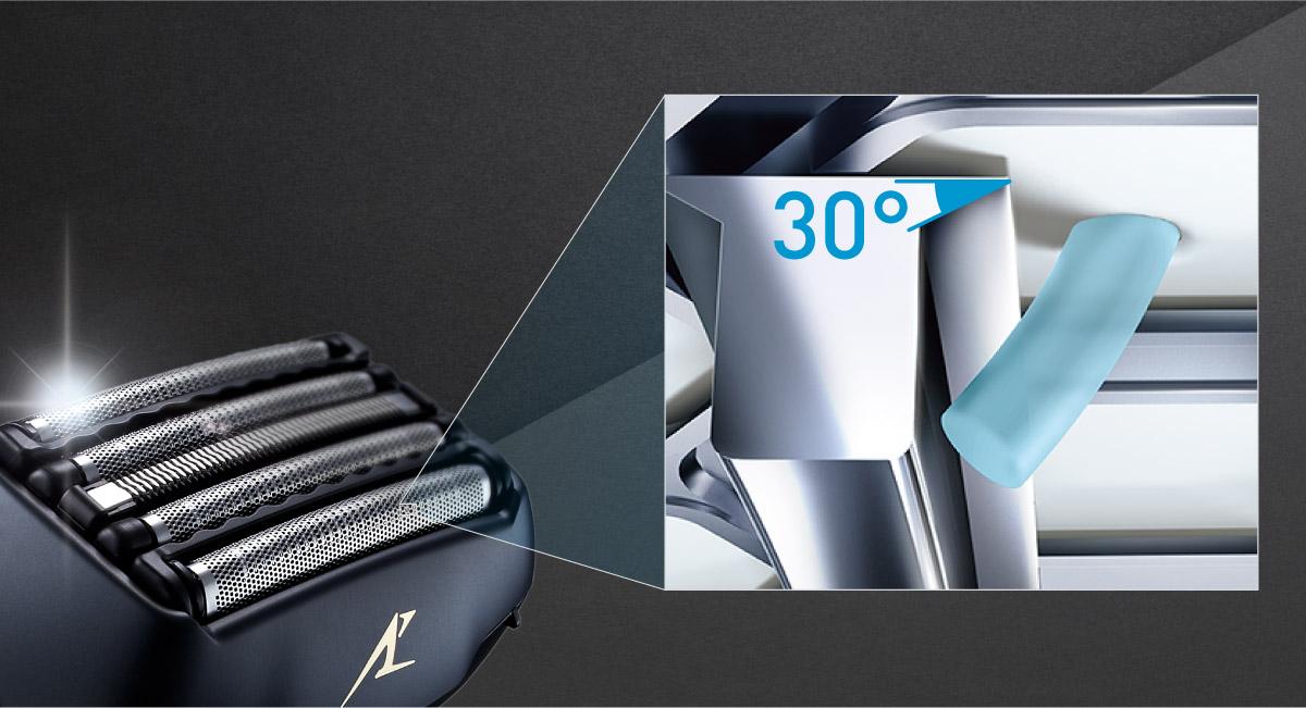 30˚ Nano Polished Inner Blades for Clean, Efficient Cutting