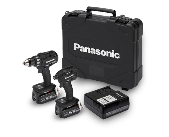 EYC215LJ2G57 18V Drill & Impact Driver Combo Kit