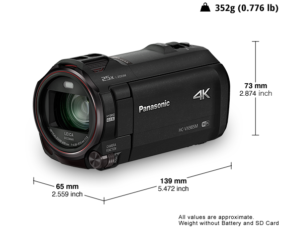 4K Ultra HD Camcorder HC-VX985MGN