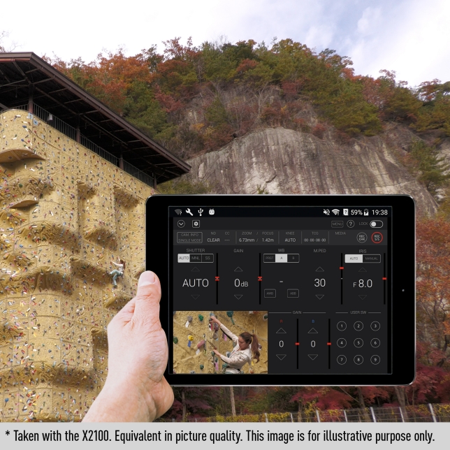 Wireless Control from a Tablet or Smartphone