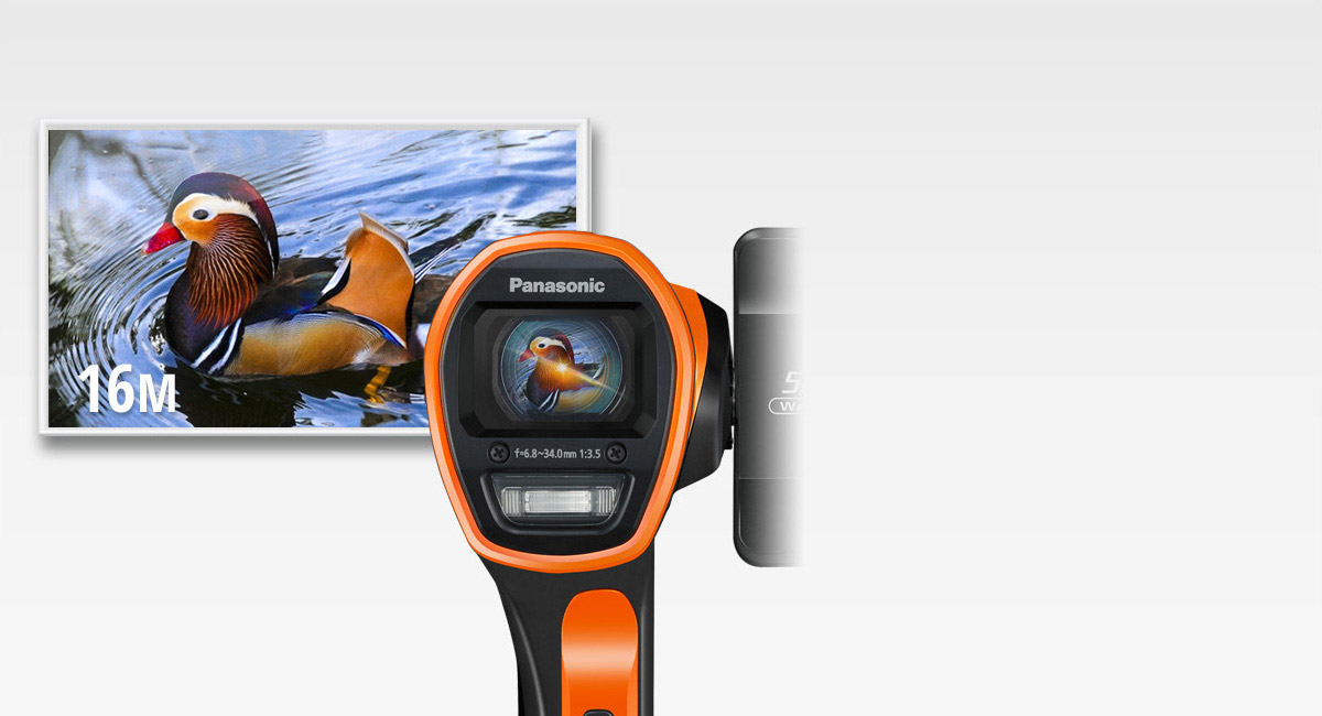 16-megapixel Still Picture Recording