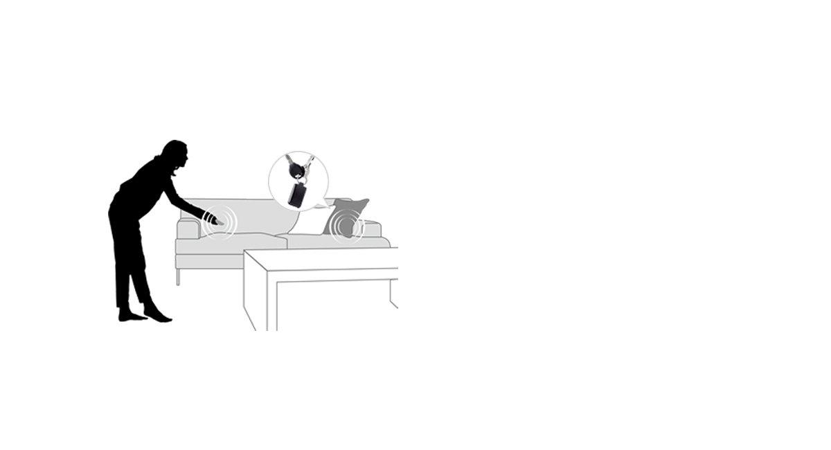 The Handset Detects Lost Items