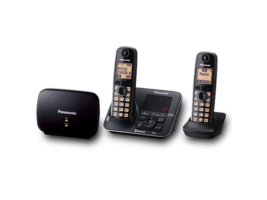 Twin Handset Cordless Phones KX-TG7652AZB