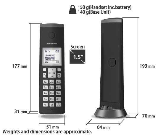 Telephone KX-TGK220