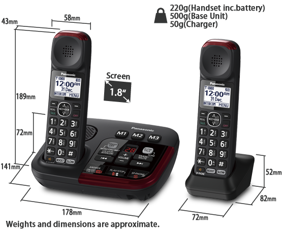 Telephone KX-TGM422AZB