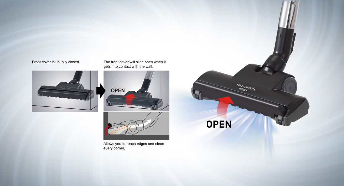 Cleaning up the dirt to the corner.