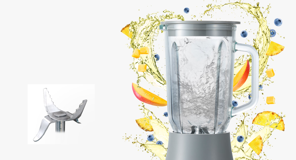 Smooth Blending with aSerrated Cutter