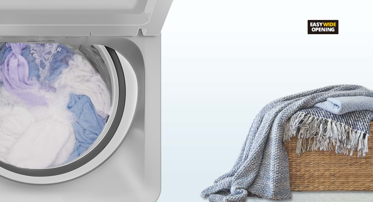 Effortless Daily Washing, Even for Large Loads
