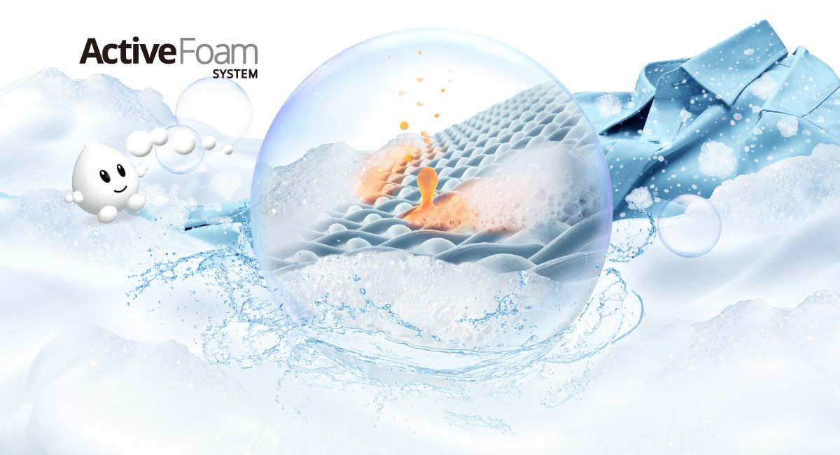 Lifts Stains Away with Fine Foam