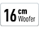 16cm Woofer