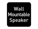 Wall Mountable Speaker