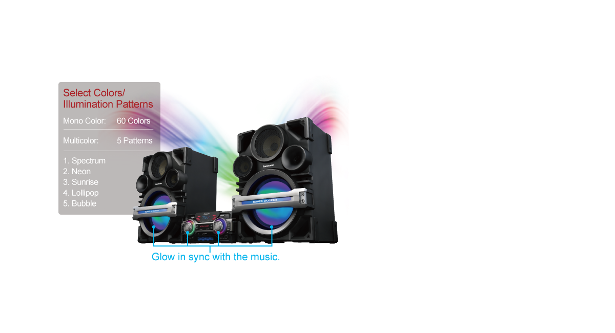 Prism Colour Illumination