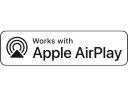 Works with Apple AirPlay