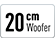 20cm Woofer