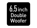 6.5 inch Double Woofer
