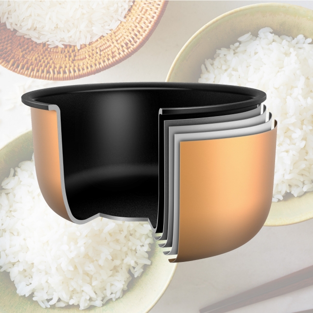 Binchotan Charcoal-coated Pan Delivers Heat Efficiently