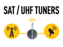 UHF and SAT tuners