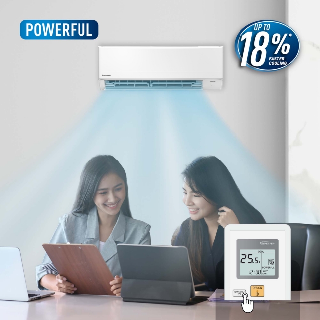 Instant Powerful Cooling with a Push of a Button