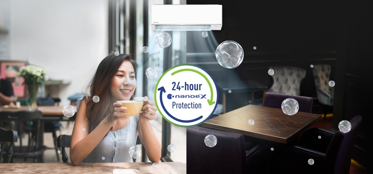 Stay Safe Indoors with 24-hour nanoe™ X Air Protection
