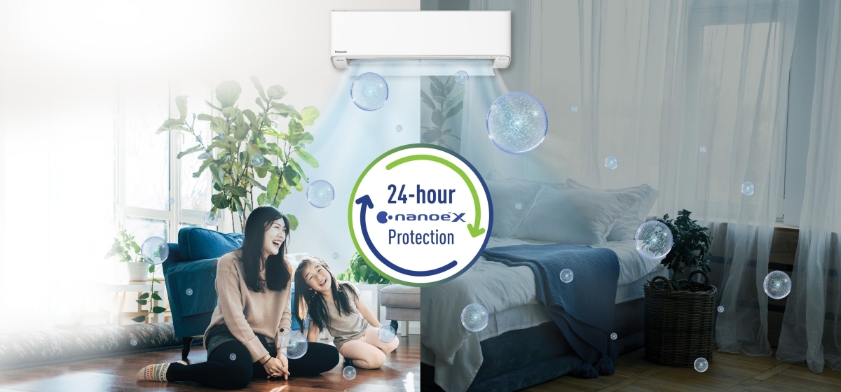 Stay Safe Indoors with 24-hour nanoe™ X Air Protection