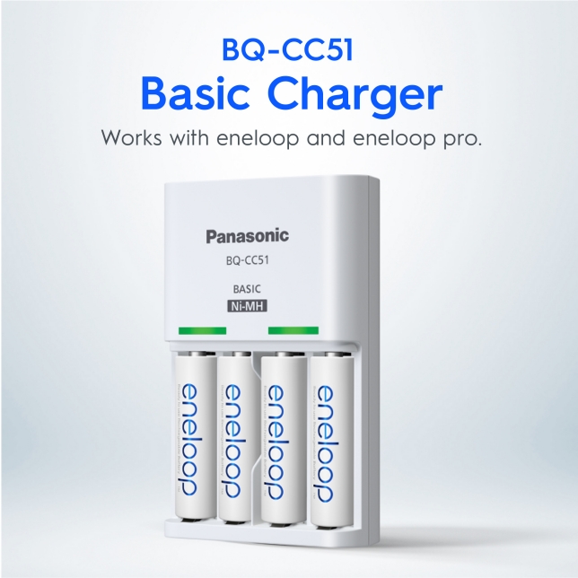 Works with eneloop Series